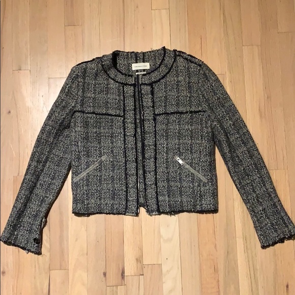Isabel Marant Etoile Cropped Wool Jacket - Picture 3 of 4
